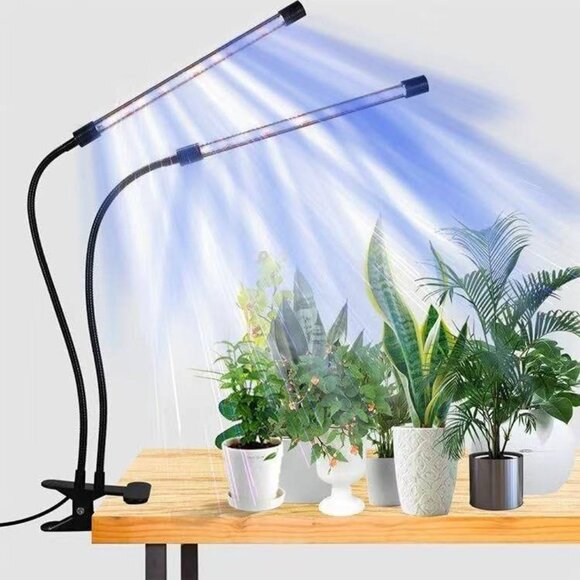 360° LED Grow Light for Indoor Plants - Full Spectrum, USB-Powered, 10-Level - Picture 1 of 9